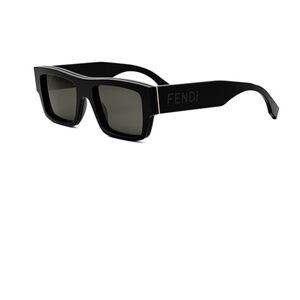 Fendi FE40118I 01A 53 Shiny Black Sunglasses FE40118I